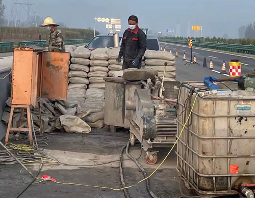 白城高速公路高压注浆